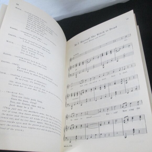 Vintage HANSEL AND GRETEL Engelbert Humperdinck Thomas Hayes Mini Opera 3 Acts - Picture 8 of 9